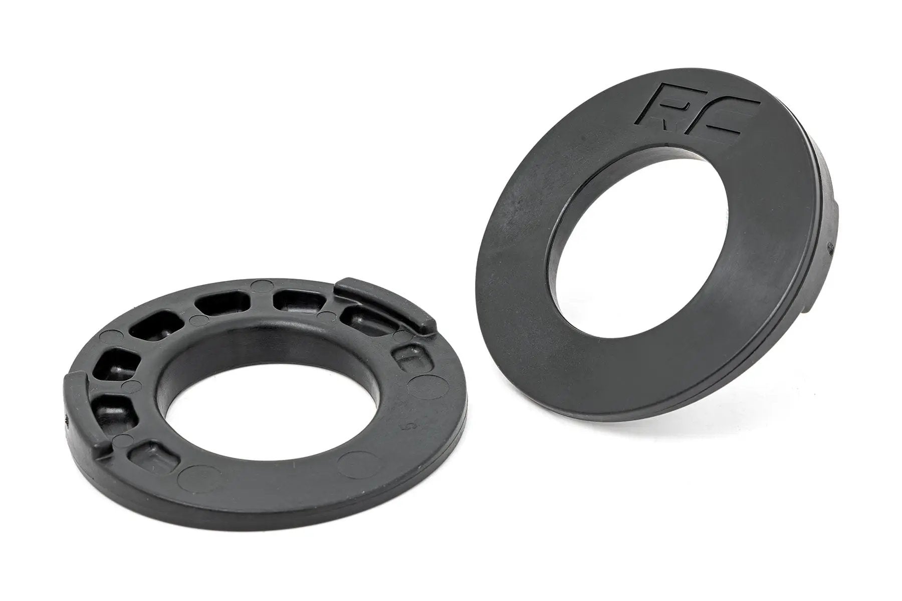 Rear Coil Spring Correction Plates | Jeep Wrangler JK/Wrangler Unlimited (07-18) by Rough Country