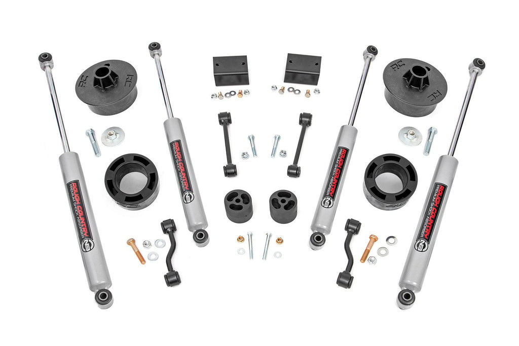 2.5 Inch Lift Kit | Spacers | N3 | Jeep Wrangler JL (24-26)/Wrangler Unlimited (24-26) by Rough Country