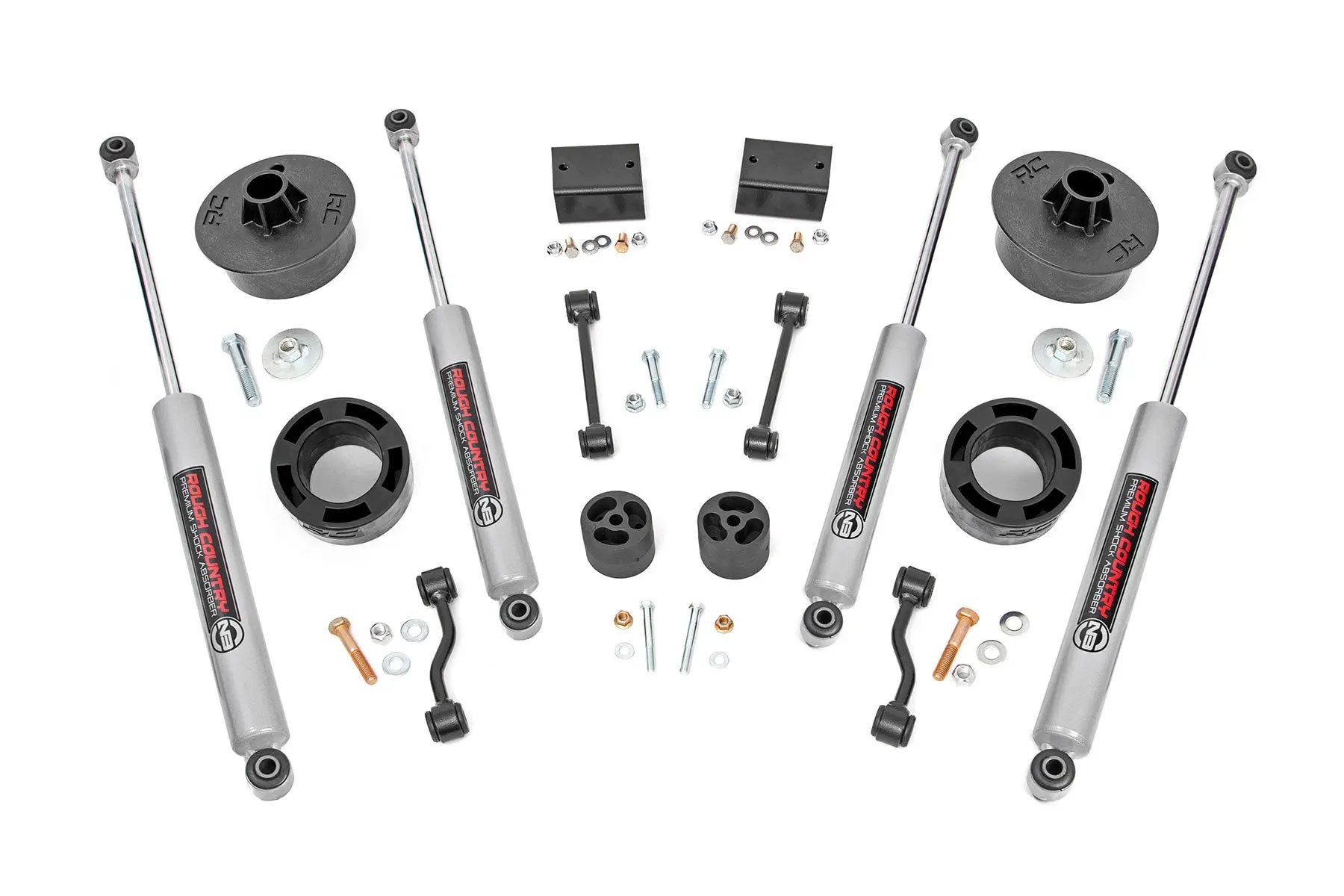 2.5 Inch Lift Kit | Spacers | N3 | Jeep Wrangler JL (18-23)/Wrangler Unlimited (18-23) by Rough Country