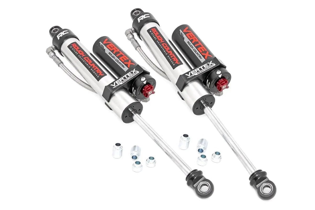 Vertex 2.5 Reservoir Rear Shocks | 3.5-4.5" | Jeep Wrangler JL (18-26)/Wrangler Unlimited (18-26) by Rough Country