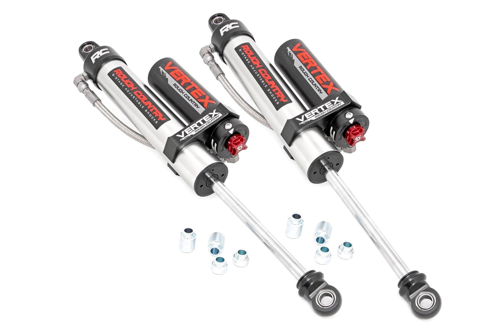 Vertex 2.5 Reservoir Rear Shocks | 6" | Jeep Gladiator JT/Wrangler JL (18-24) by Rough Country