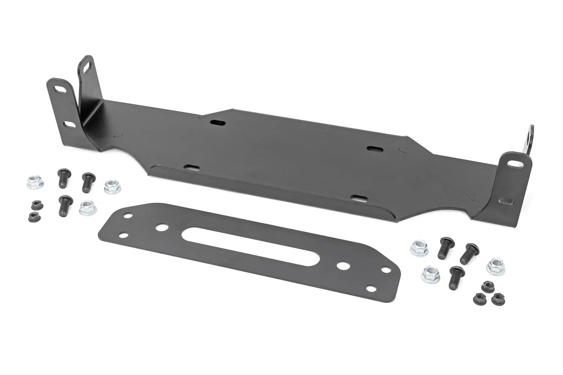 Winch Mounting Plate | Modular Steel OE Bumper | Jeep Gladiator JT/Wrangler JL (18-26) by Rough Country