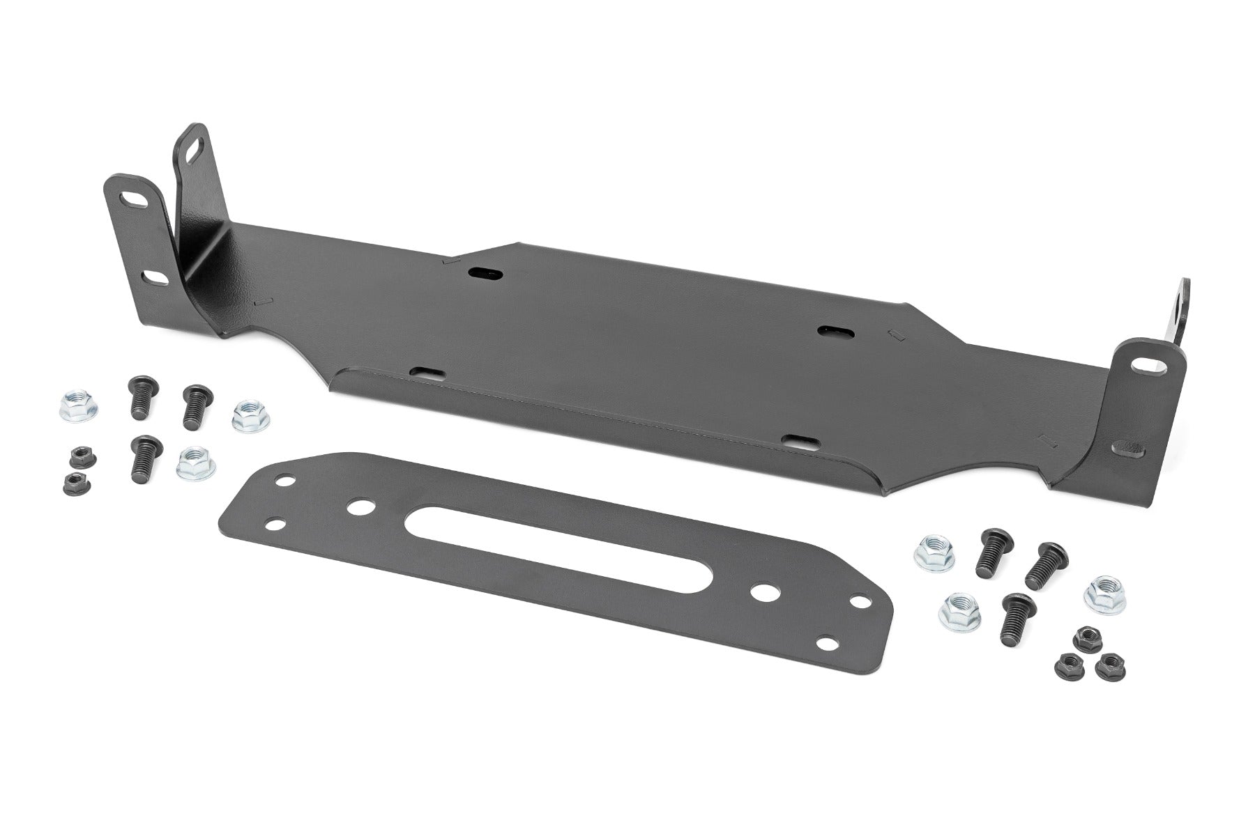 Winch Mounting Plate | Modular Steel OE Bumper | Jeep Gladiator JT/Wrangler JL (18-26) by Rough Country