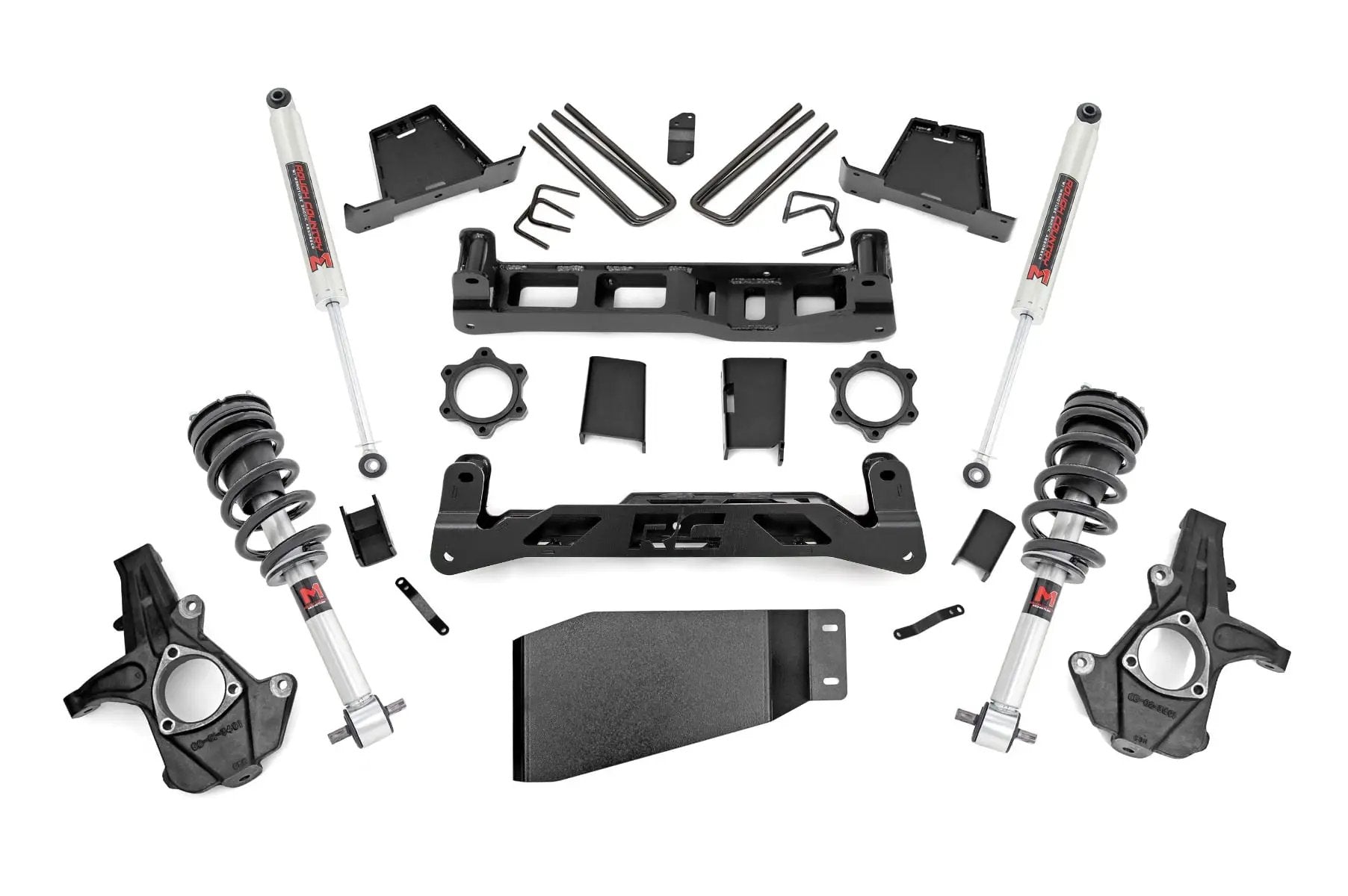 6 Inch Lift Kit | M1 Struts/M1 | Chevy/GMC 1500 4WD (07-13) by Rough Country