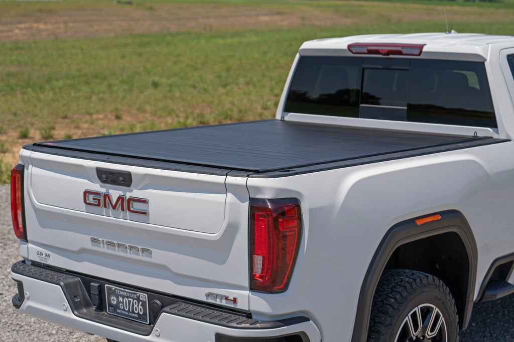 Hard Roll Up Bed Cover | 6'9" Bed | Chevy/GMC Silverado/Sierra 2500HD/3500HD (20-26) by Rough Country