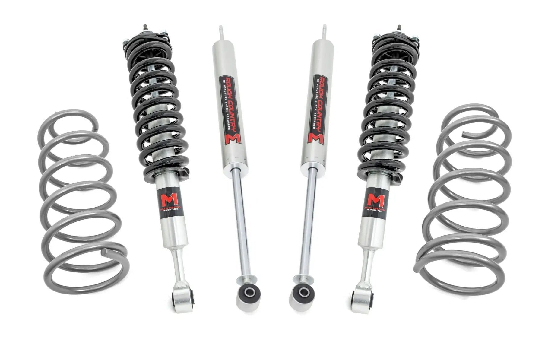 2 Inch Lift Kit | RR Coils | M1 Struts | Toyota 4Runner 4WD (2010-2024) by Rough Country