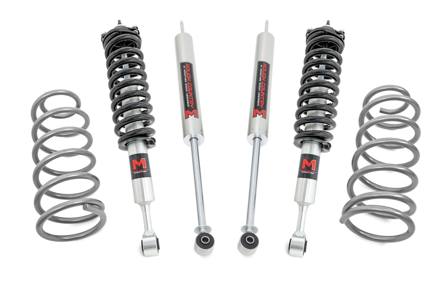 2 Inch Lift Kit | RR Coils | M1 Struts | Toyota 4Runner 4WD (2010-2024) by Rough Country
