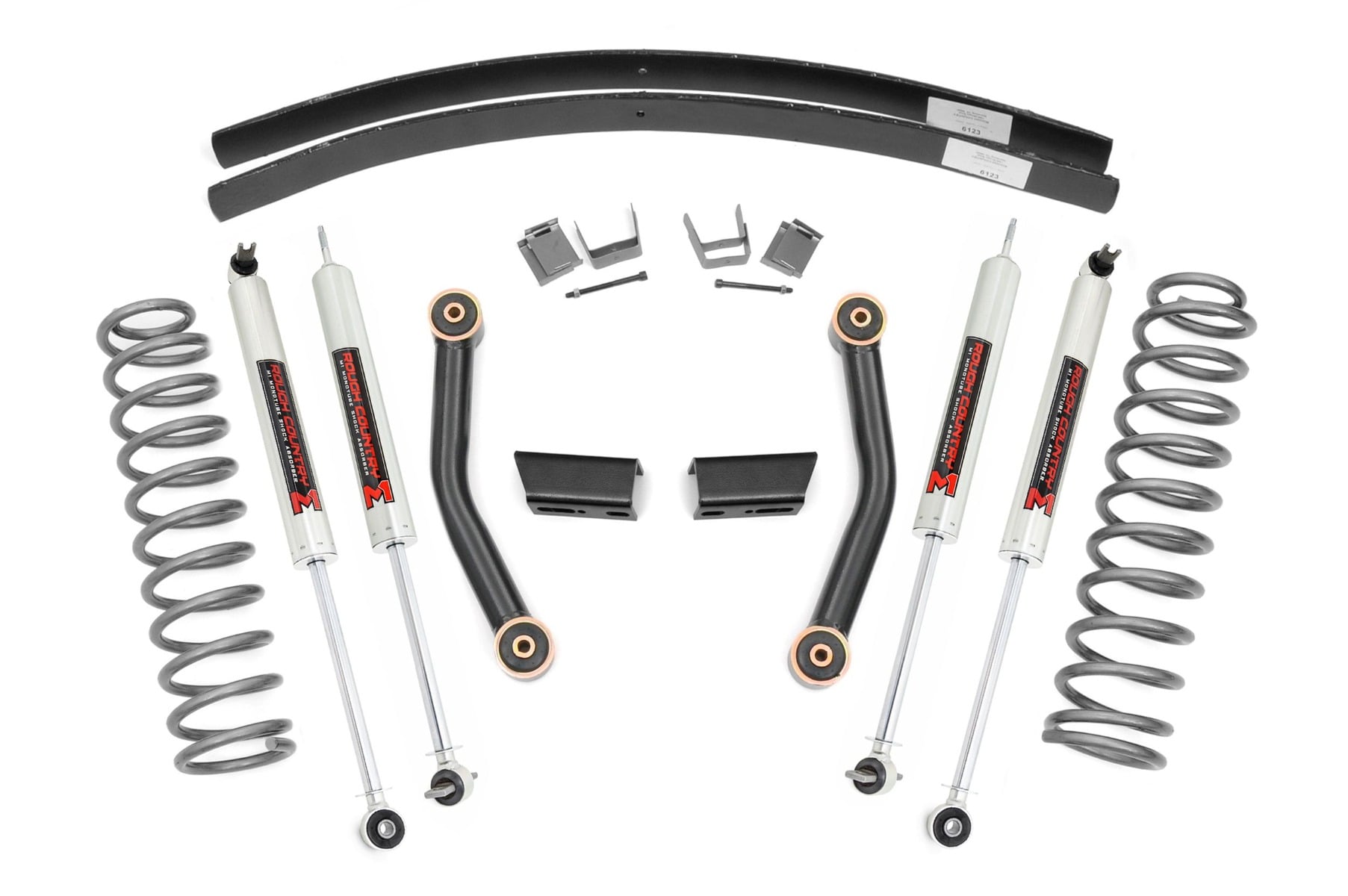 3 Inch Lift Kit | SII | RR AAL | M1 | Jeep Cherokee XJ 2WD/4WD (1984-2001) by Rough Country