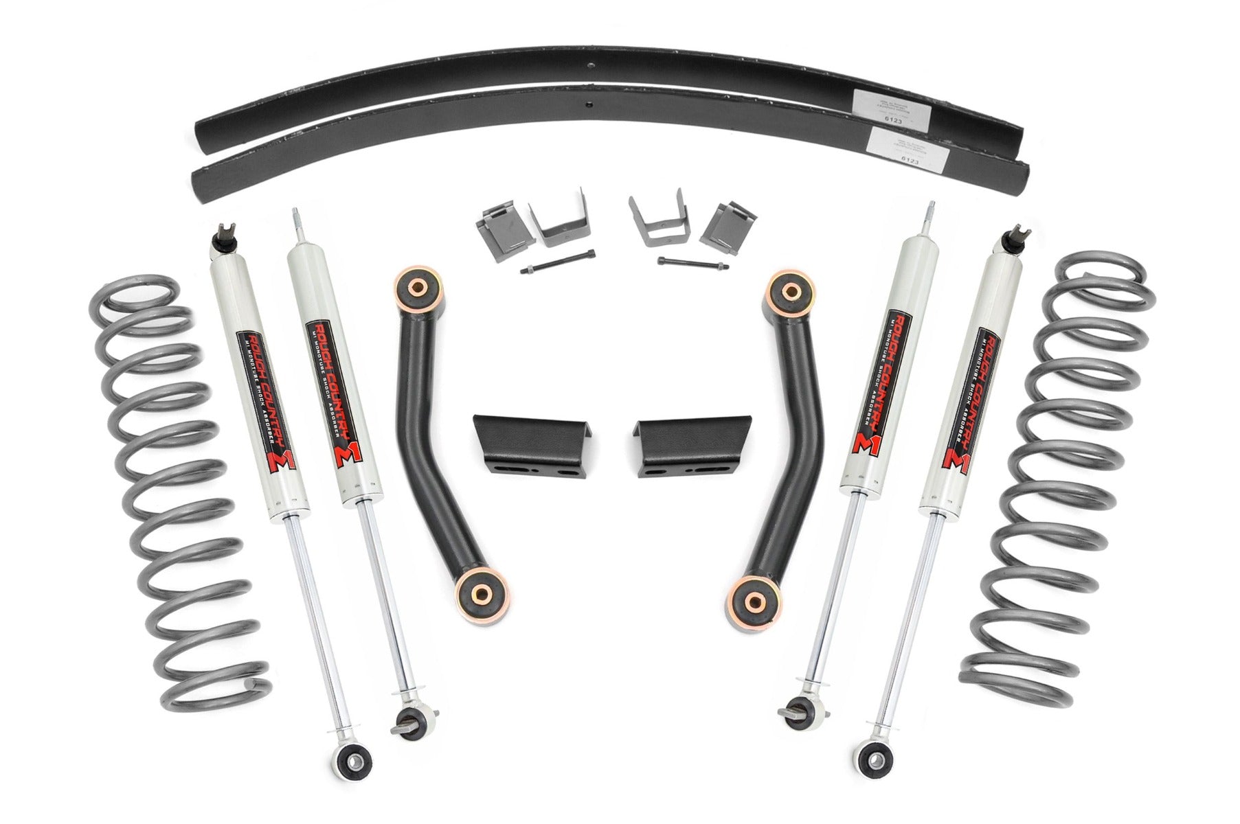 3 Inch Lift Kit | SII | RR AAL | M1 | Jeep Cherokee XJ 2WD/4WD (1984-2001) by Rough Country