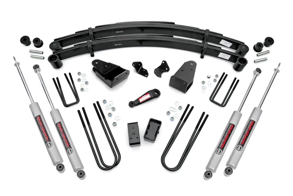 4 Inch Lift Kit | Ford F-350 4WD (1982-1985) by Rough Country