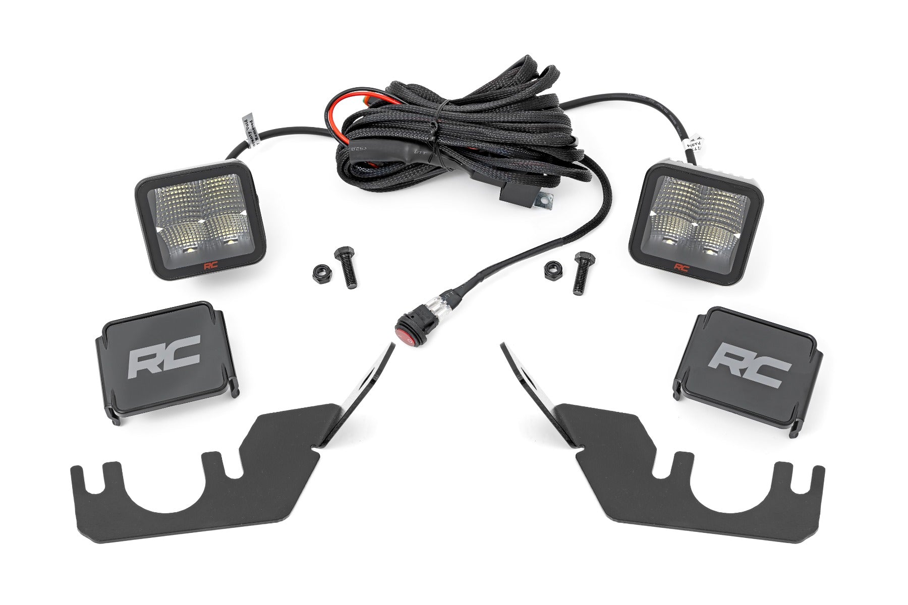 LED Light | Rear Mount | 2" Spectrum Pair | Kawasaki Teryx 1000/Teryx4 800 by Rough Country