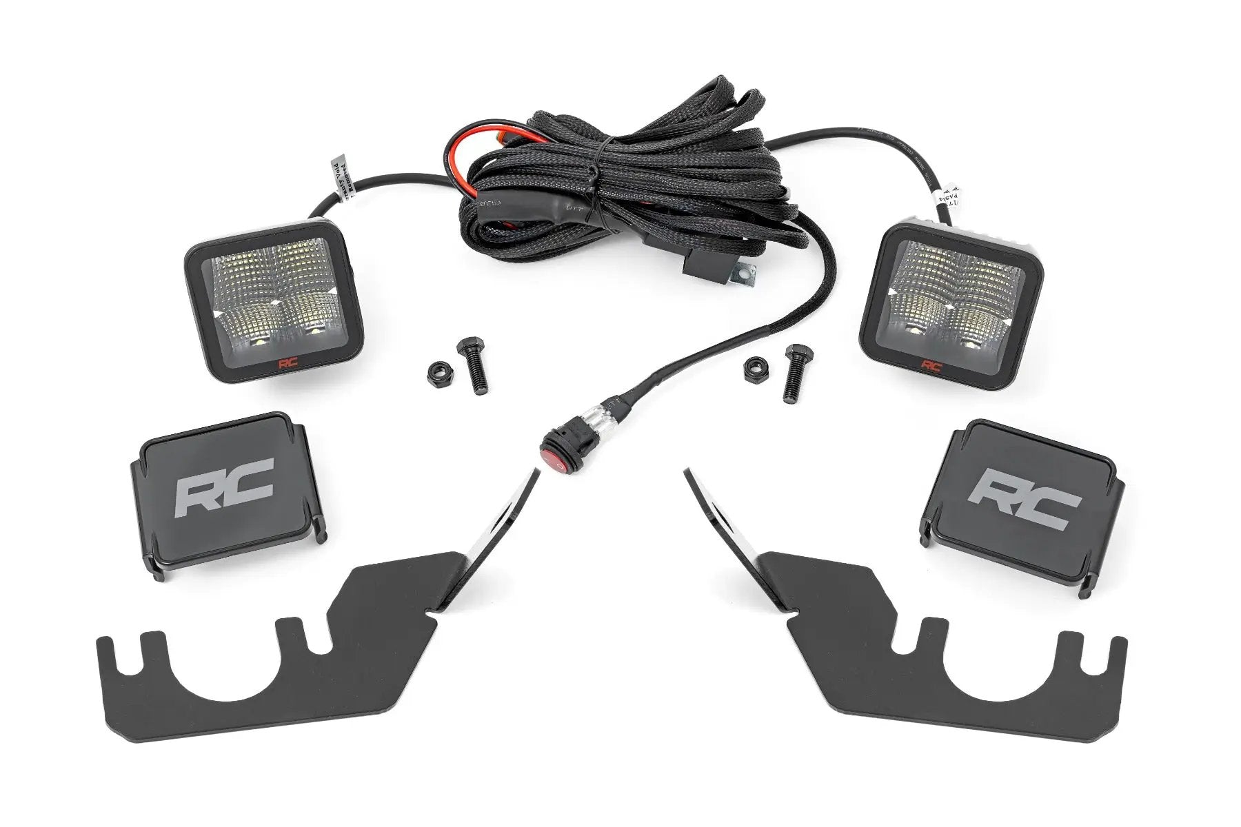 LED Light | Rear Mount | 2" Spectrum Pair | Kawasaki Teryx 1000/Teryx4 800 by Rough Country