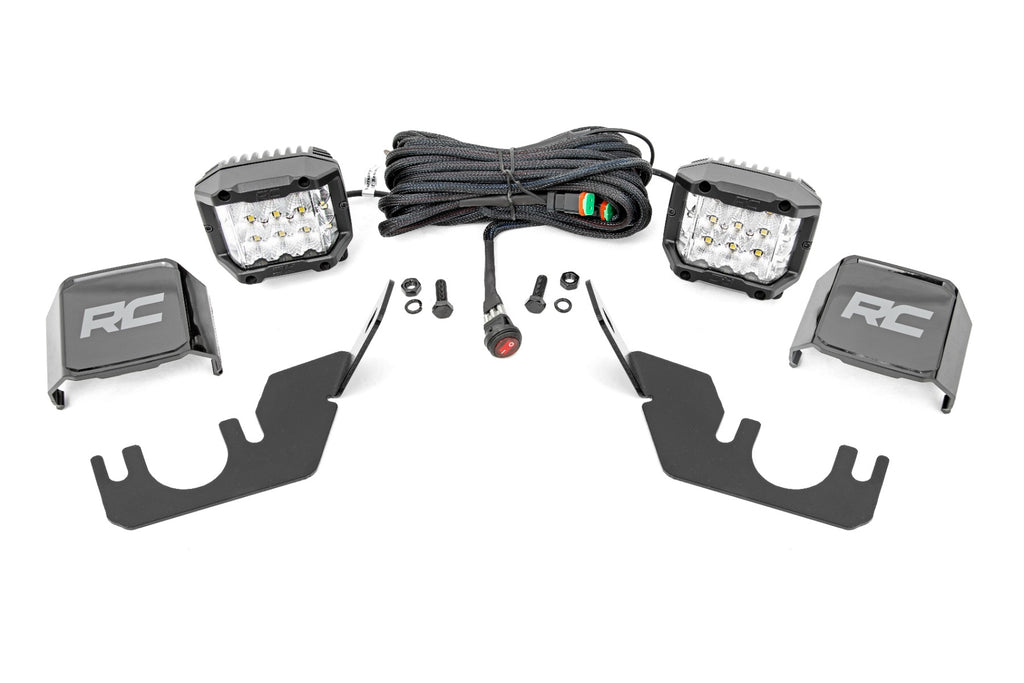 LED Light | Rear Mount | 3" OSRAM | Kawasaki Teryx 1000/Teryx 4 1000 by Rough Country