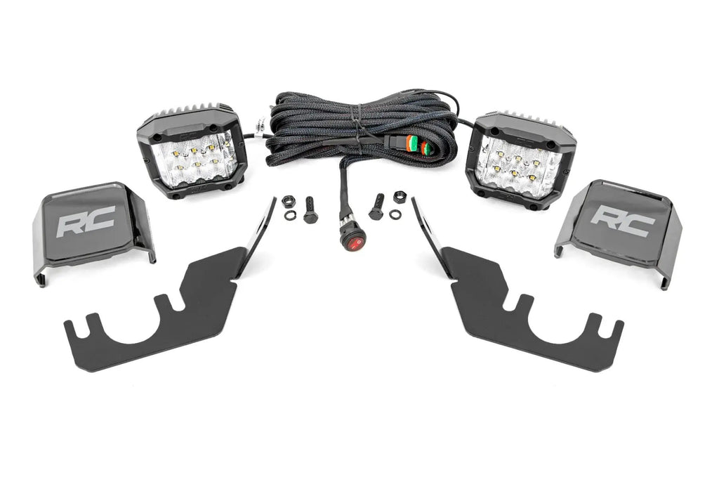 LED Light | Rear Mount | 3" OSRAM | Kawasaki Teryx 1000/Teryx 4 1000 by Rough Country