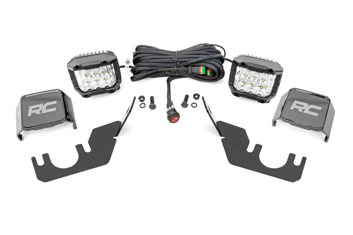 LED Light | Rear Mount | 3" OSRAM | Kawasaki Teryx 1000/Teryx 4 1000 by Rough Country