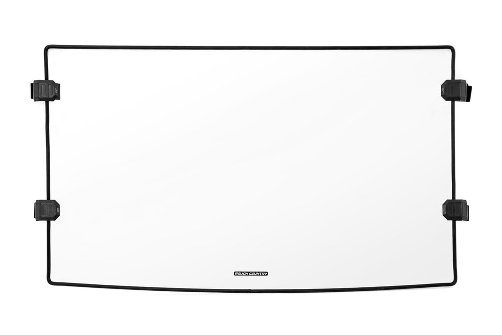 Full Windshield | Scratch Resistant | Can-Am Defender HD 8/HD 9/HD 10 by Rough Country