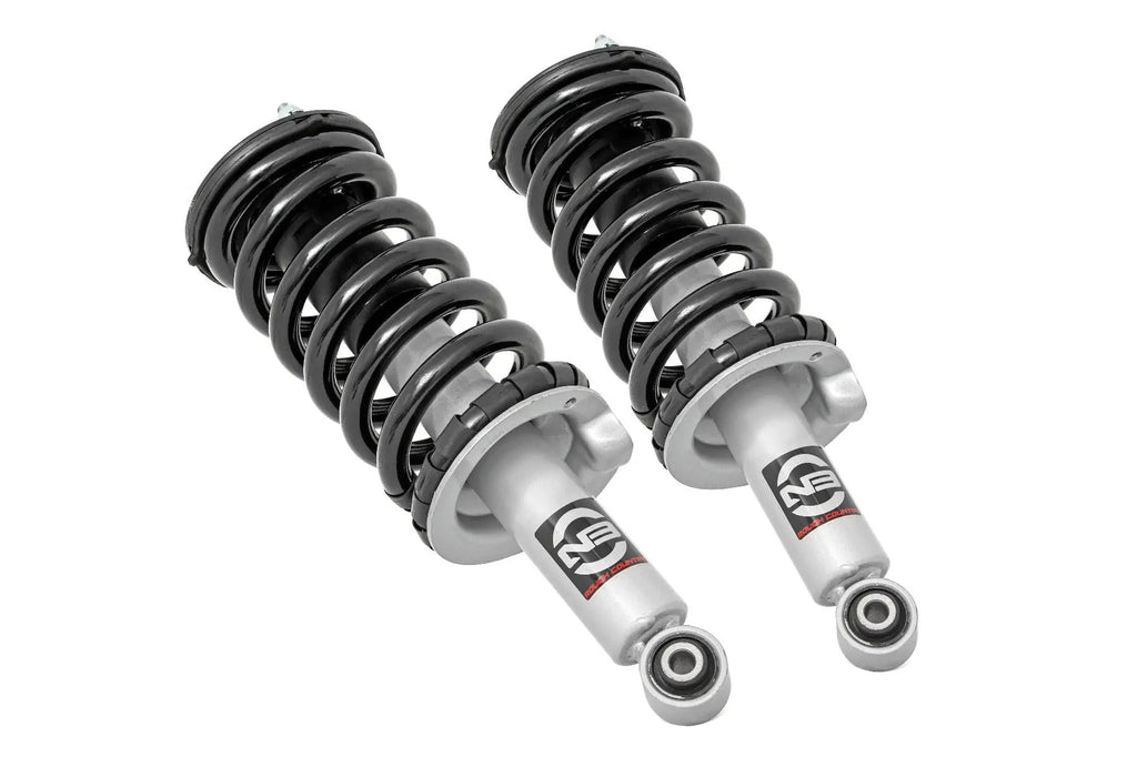 Loaded Strut Pair | 3 Inch | Nissan Titan 4WD (2017-2024) by Rough Country