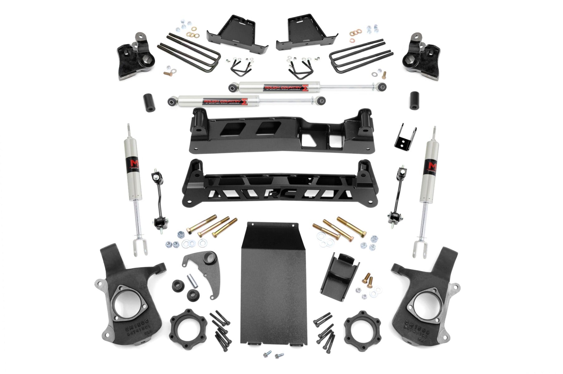 6 Inch Lift Kit | NTD | M1 | Chevy/GMC 1500 4WD (99-06 & Classic) by Rough Country