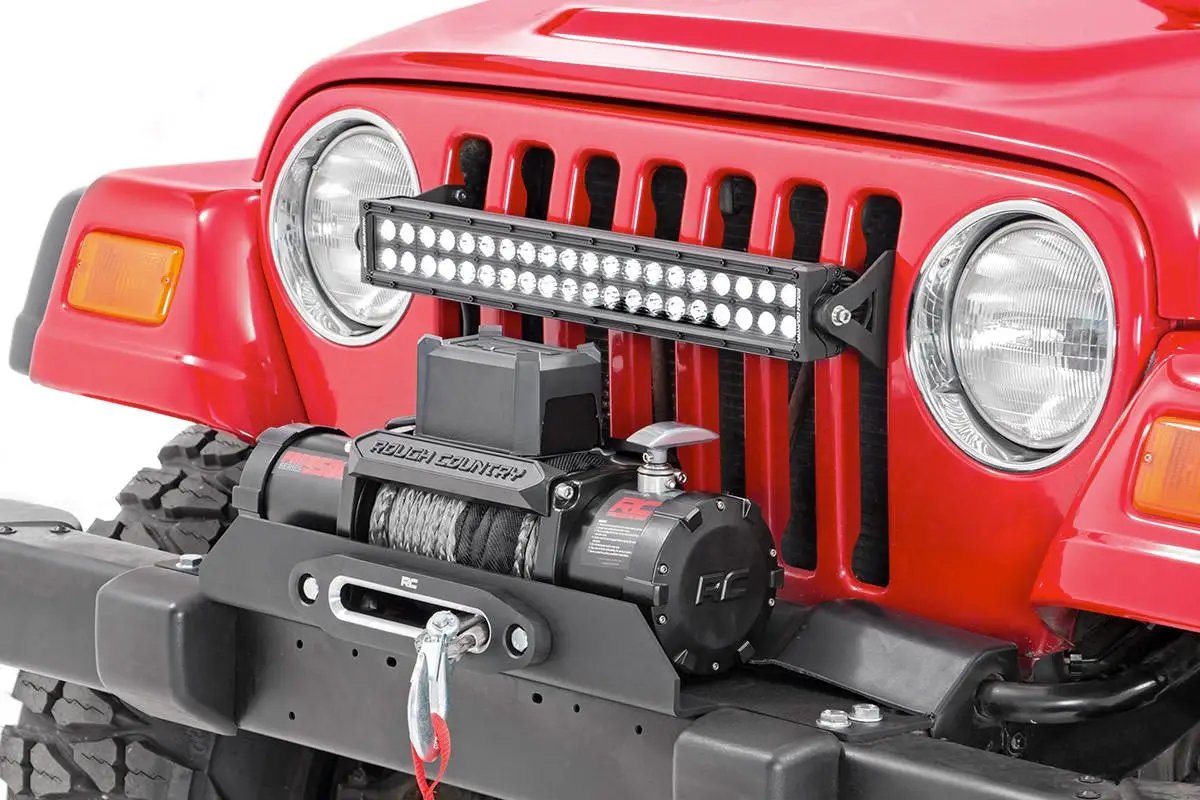 Winch Mounting Plate | Jeep Wrangler TJ (97-06)/Wrangler Unlimited (04-06) by Rough Country