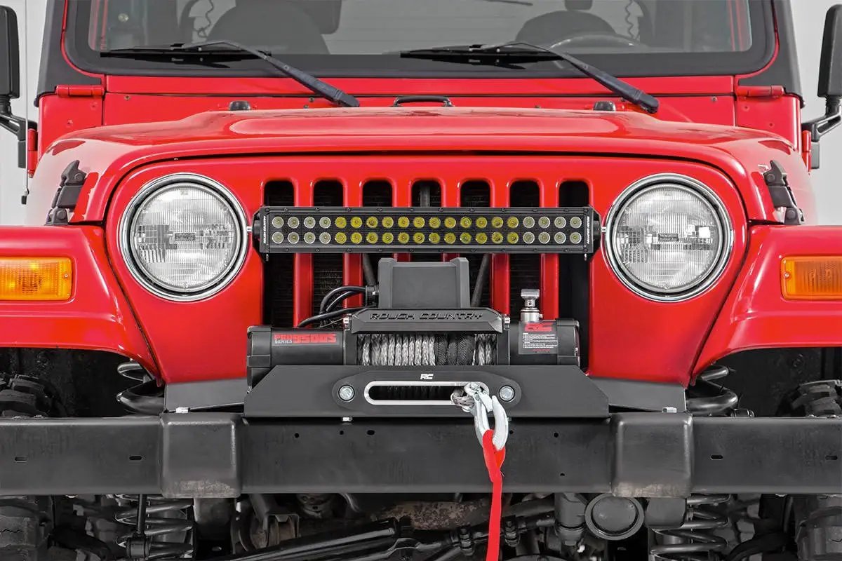 Winch Mounting Plate | Jeep Wrangler TJ (97-06)/Wrangler Unlimited (04-06) by Rough Country