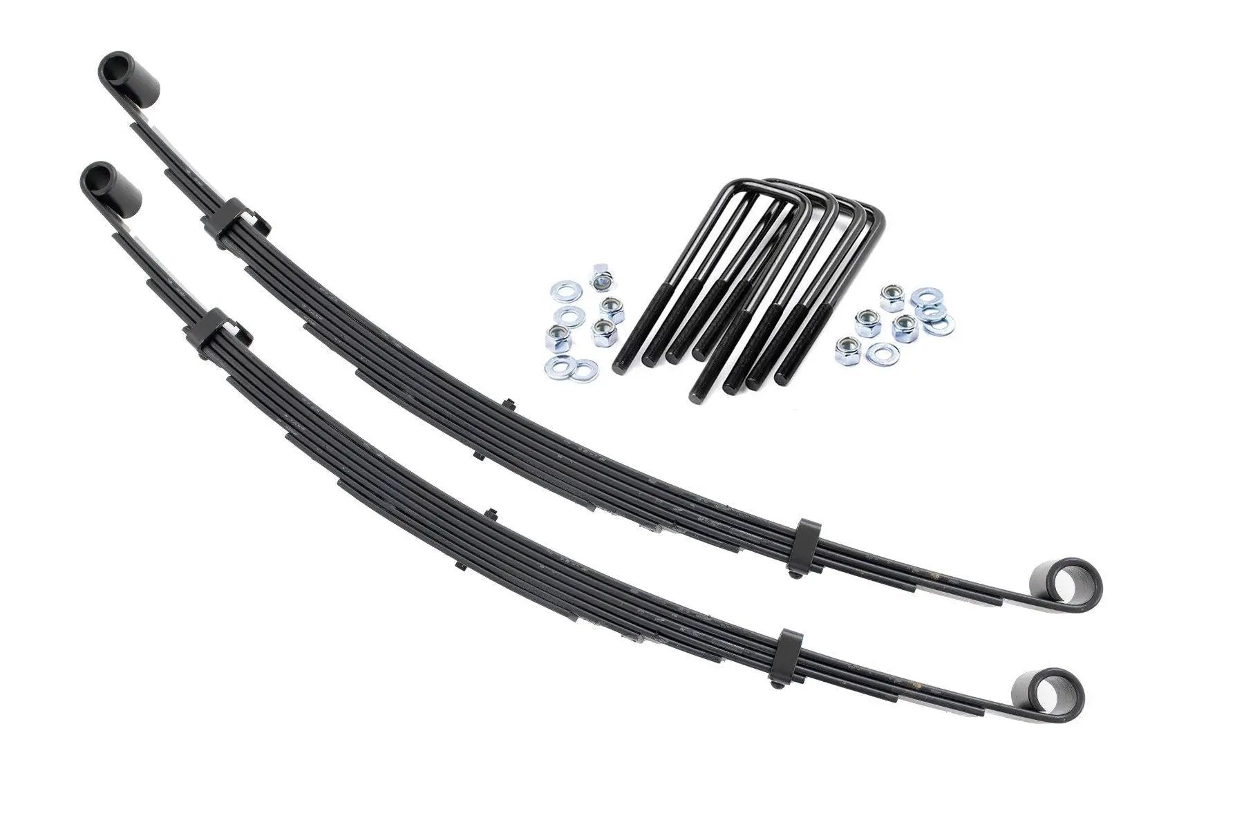 Front Leaf Springs | 4" Lift | Pair | Ford F-250 4WD (1977-1979) by Rough Country