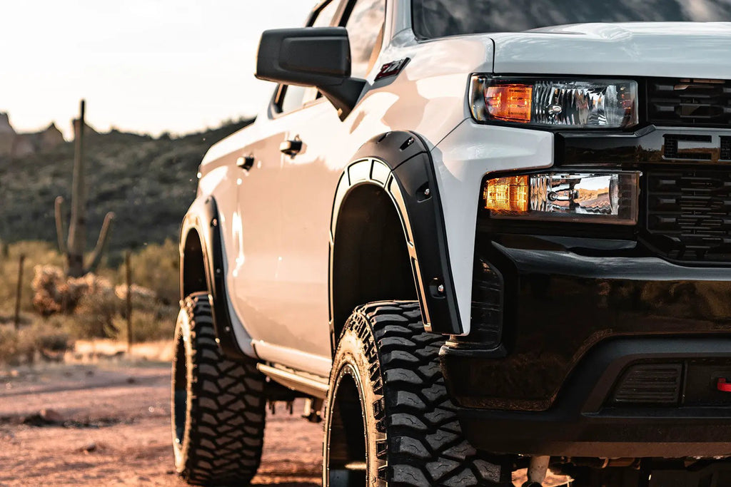 Defender Fender Flares | GBA Black | Chevy Silverado 1500 2WD/4WD (2019-2026)