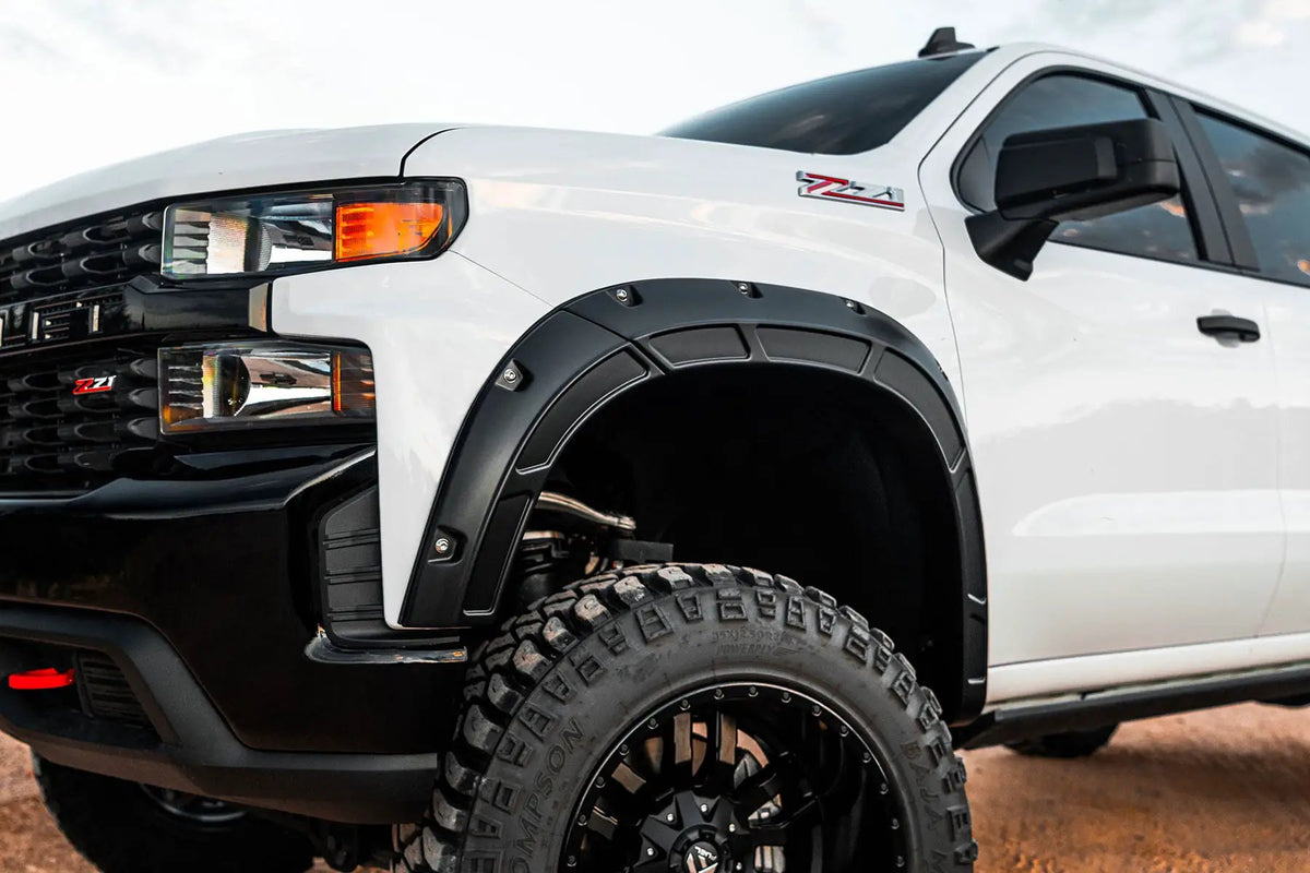 Defender Fender Flares | Chevy Silverado 1500 2WD/4WD (2019-2026) by Rough Country