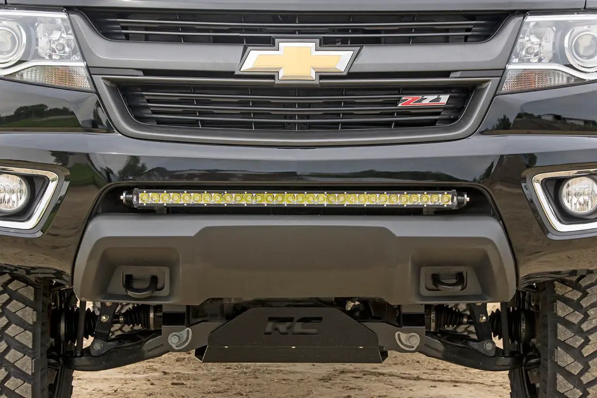 LED Light Mount | Bumper | 30" | Chevy/GMC Canyon/Colorado 2WD/4WD (15-22) by Rough Country