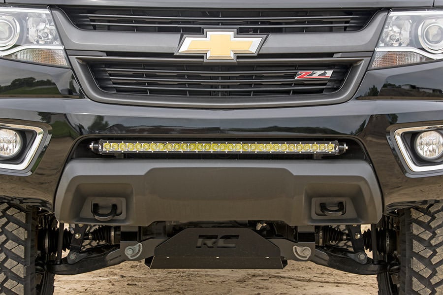 LED Light Mount | Bumper | 30" | Chevy/GMC Canyon/Colorado 2WD/4WD (15-22) by Rough Country