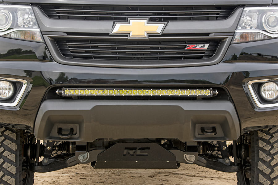LED Light Mount | Bumper | 30" | Chevy/GMC Canyon/Colorado 2WD/4WD (15-22) by Rough Country