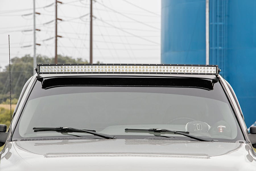 LED Light Mount | Windshield | 54" Curved | Chevy/GMC 1500 Truck & SUV (99-06 & Classic) by Rough Country