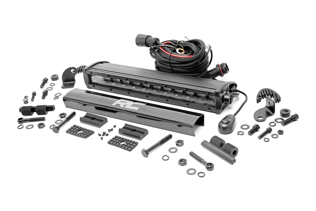 12 Inch Black Series LED Light Bar | Single Row by Rough Country