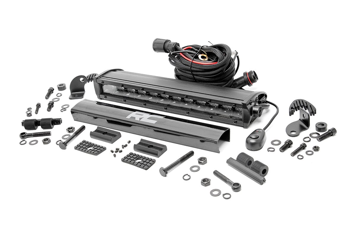 12 Inch Black Series LED Light Bar | Single Row by Rough Country