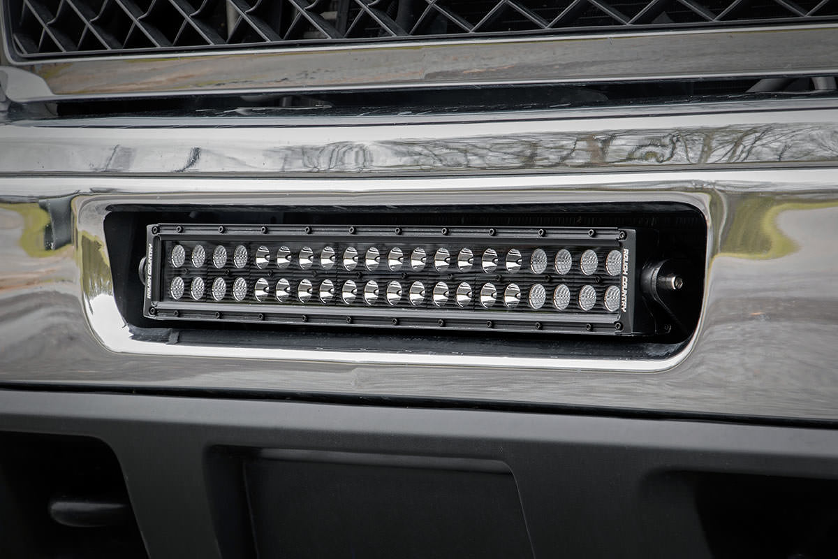 LED Light Mount | Bumper | 20" | Chevy Silverado 2500 HD 4WD (2011-2014) by Rough Country