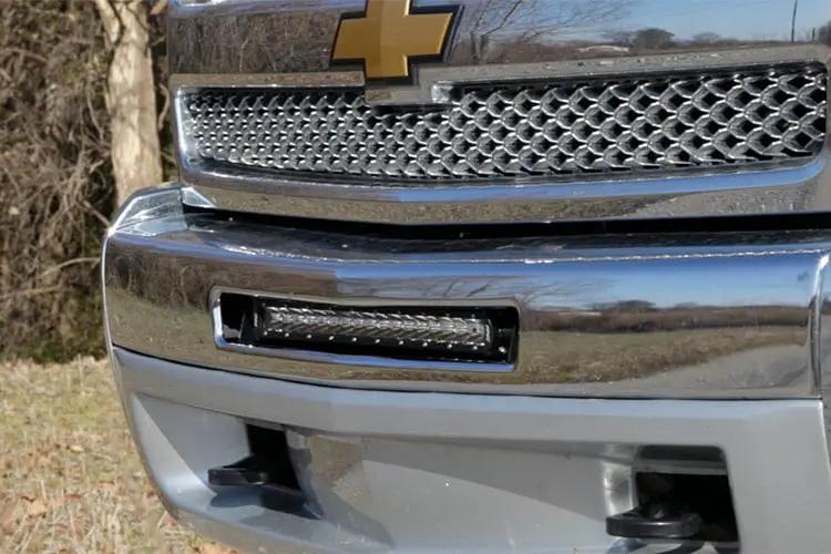 LED Light Mount | Bumper | 20" | Chevy Silverado 1500 (07-13)/Silverado 2500 HD (07-10) by Rough Country