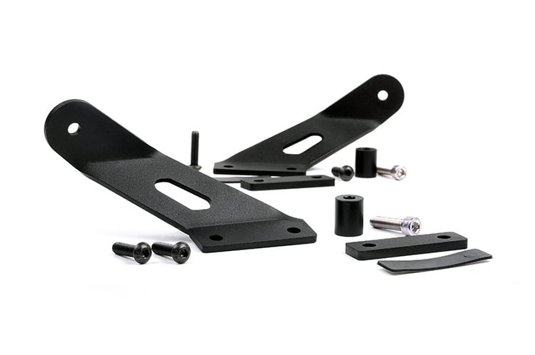 LED Light Mount | Hood | 20" | Jeep Wrangler JK/Wrangler Unlimited (07-18) by Rough Country
