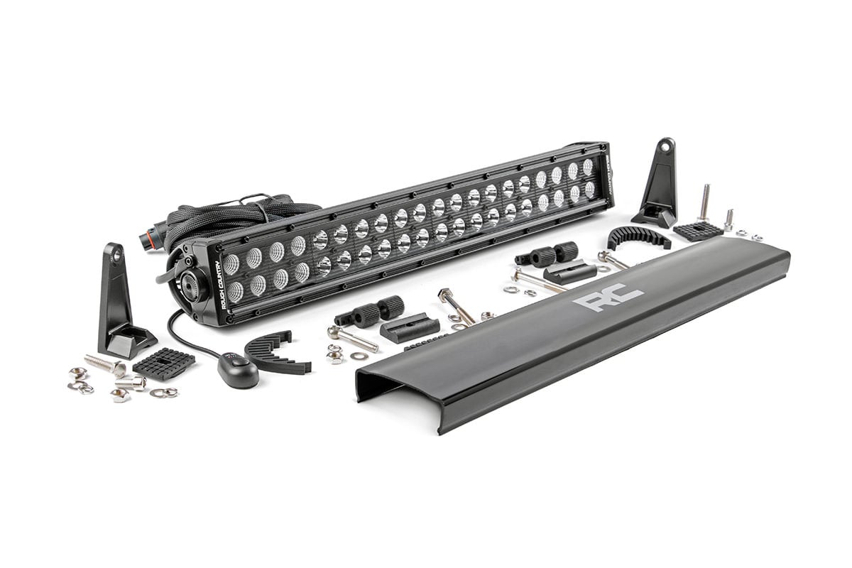 20 Inch Black Series LED Light Bar | Dual Row by Rough Country