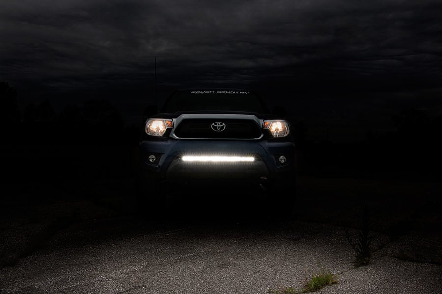 LED Light Mount | Lower Grill | 30" | Toyota Tacoma 2WD/4WD (2005-2015) by Rough Country