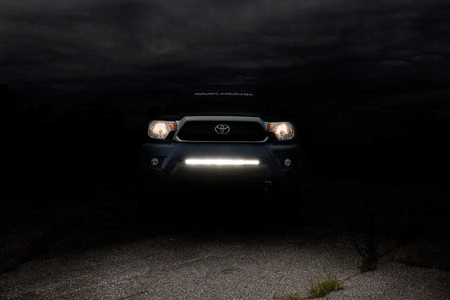 LED Light Mount | Lower Grill | 30" | Toyota Tacoma 2WD/4WD (2005-2015) by Rough Country