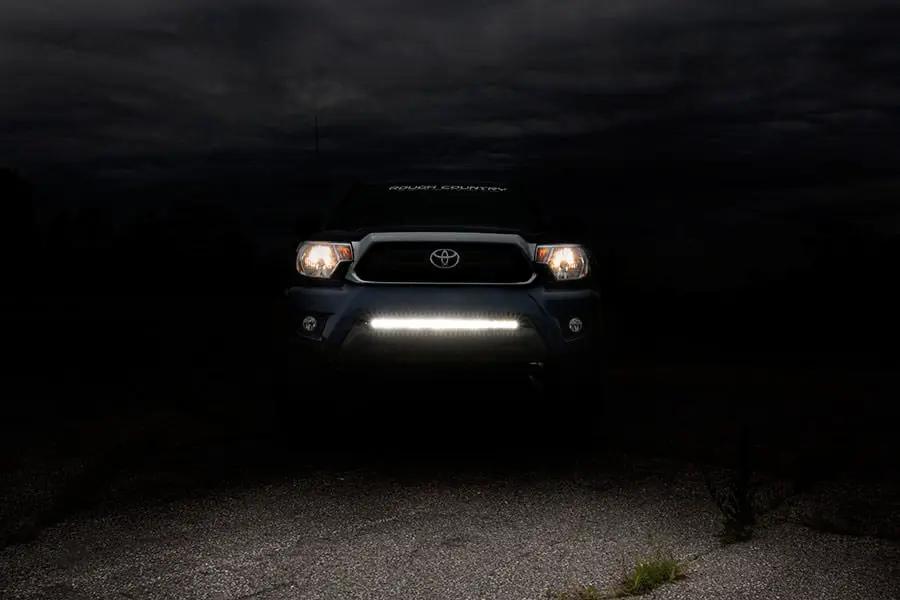 LED Light Mount | Lower Grill | 30" | Toyota Tacoma 2WD/4WD (2005-2015) by Rough Country