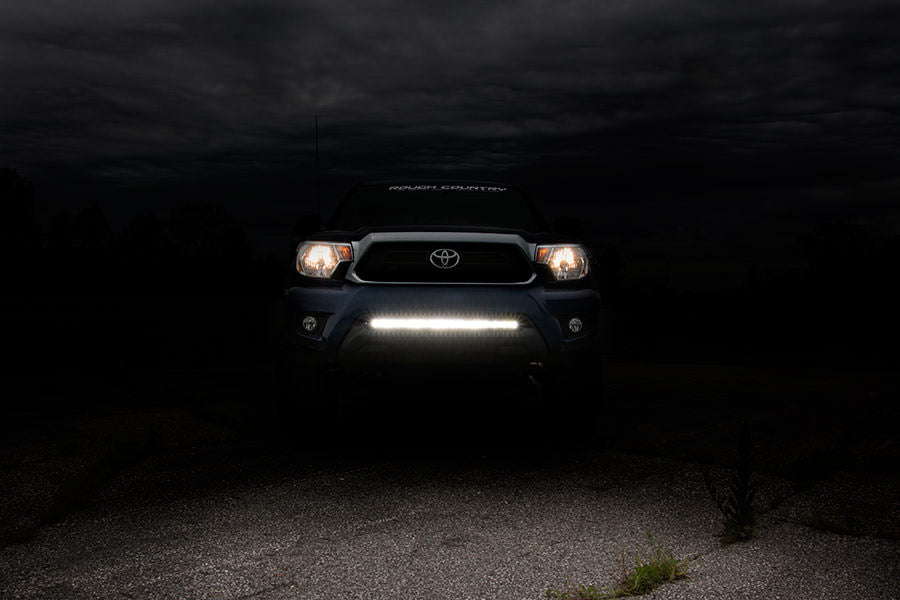 LED Light Mount | Lower Grill | 30" | Toyota Tacoma 2WD/4WD (2005-2015) by Rough Country