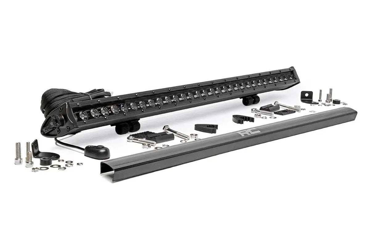 30 Inch Black Series LED Light Bar | Single Row by Rough Country
