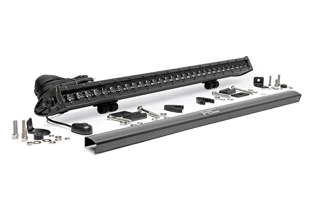 30 Inch Black Series LED Light Bar | Single Row by Rough Country