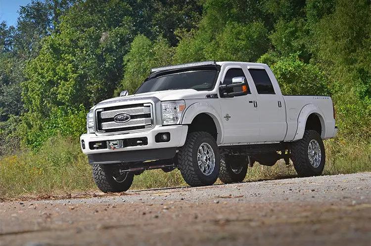 LED Light Mount | Upper Windshield | 54" Curved | Ford F-250/F-350 Super Duty (99-16) by Rough Country