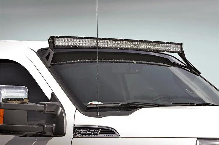 LED Light Mount | Upper Windshield | 54" Curved | Ford F-250/F-350 Super Duty (99-16) by Rough Country