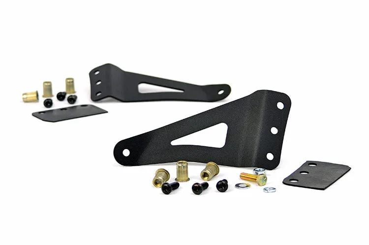 LED Light Mount | Upper Windshield | 50" Curved | Chevy/GMC 1500/1500 SUV/2500HD/3500HD (07-14) by Rough Country