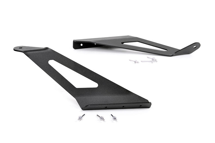 LED Light Mount | Upper Windshield | 50" Curved | Chevy/GMC 1500 (14-18 & Classic) by Rough Country