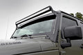 LED Light Mounts | Upper Windshield | 50" | Jeep Wrangler JK/Wrangler Unlimited (07-18) by Rough Country