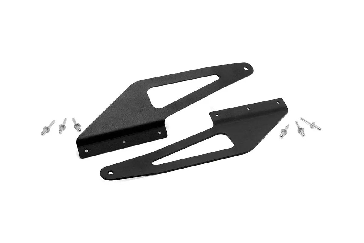 LED Light Mount | Upper Windshield | 50" Curved | Jeep Grand Cherokee ZJ (93-98) by Rough Country