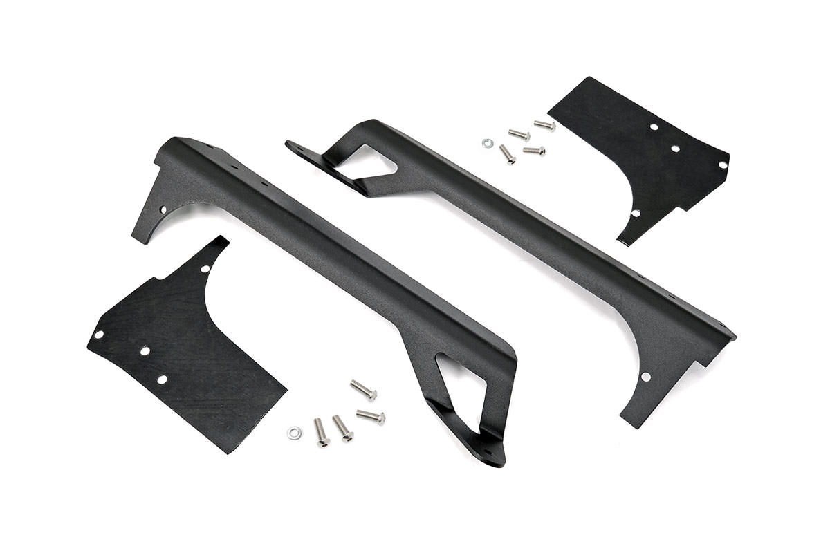 LED Light Mounts | Upper Windshield | 50" | Jeep Wrangler TJ (97-06)/Wrangler Unlimited (04-06) by Rough Country